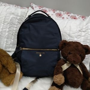 Michael Kors Navy Backpack